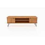 The Beds Масичка за телевизор от дъбова дървесина в естествен цвят 180x57 cm Kula - The Beds (SZR2827-0000-2411)