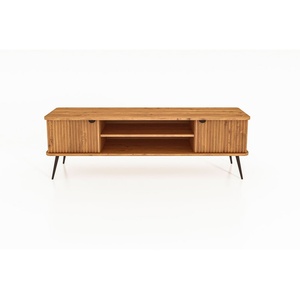 The Beds Масичка за телевизор от дъбова дървесина в естествен цвят 180x57 cm Kula - The Beds (SZR2827-0000-2411)