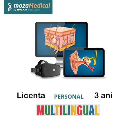 Moza mozaMedical PERSONAL Многоезичен 3-годишен лиценз