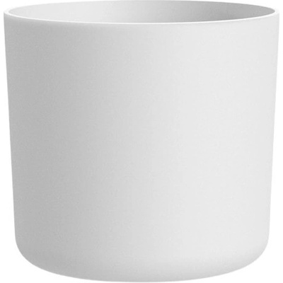 Plastkon květináč Lora 35 cm - bílý matný 35 x 32 cm
