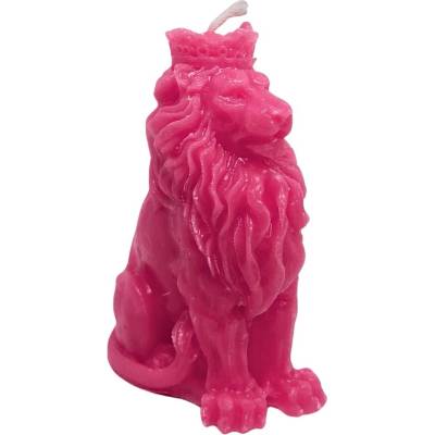 Svíčkománie3D Lev růžová 80 g