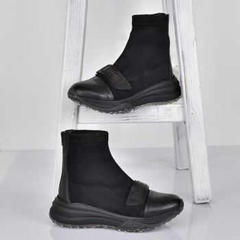 Image 1 of Tinti Shoes Дамски боти тип чорап Debora black
