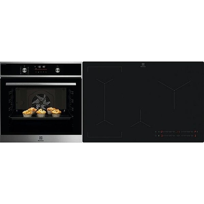 Set ELECTROLUX 600 SteamBake EOD6F77WX + 600 Bridge SaphirMatt SE EIV83443CT