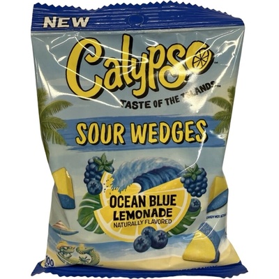Calypso Sour Wedges Ocean Blue Lemonade 127 g