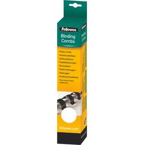 Fellowes Спирала, пластмасова, 8 мм, 21-40 листа, fellowes, 25 броя, бяла 5330403 (5330403)