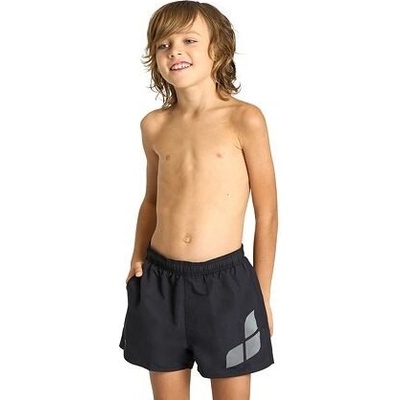 Arena Boys ' Logo Beach Shorts R chlapčenské šortky Black-White