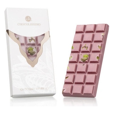 Chocolissimo Ruby čokoláda pistáciová 70 g