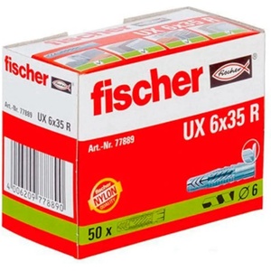 Fischer УНИВЕРСАЛЕН ДЮБЕЛ Ф6Х35ММ 50 БР. fischer ux (4006209778890)