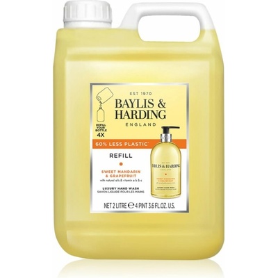 Baylis & Harding Refill tekuté mydlo na ruky Sweet Mandarin & Grapefruit 2000 ml