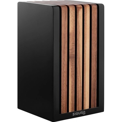 Siguro Dřevěný blok Artisan na 6 nožů – Zboží Dáma