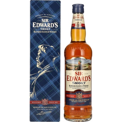 Sir Edward´s Smoky Blended Scotch Whisky 40% 0,7 l (karton)