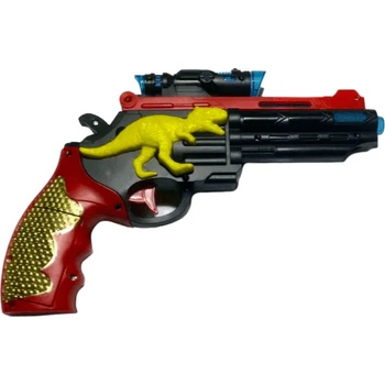 Image 1 of Hebei Wanxin Children Toys Ltd Музикален пистолет с динозавър със светлинни ефекти 568