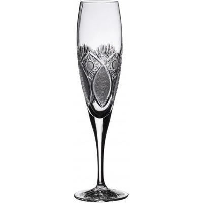 Bohemia Crystal Broušené sklenice Fiona na šampaňské flétny 6 ks 200 ml