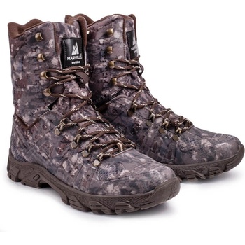 Marwells Tactical боти - Тъмнокафяв камуфлаж 20210835614 (363363_Тъмно кафяв)