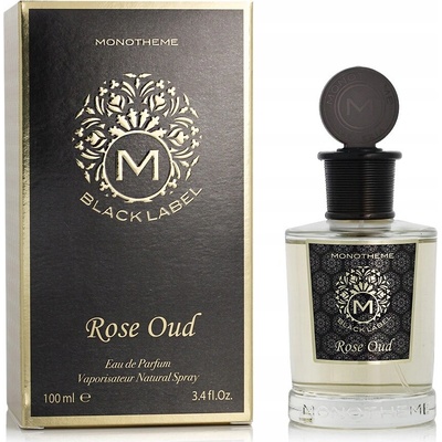 Monotheme Venezia black label Rose Oud parfumovaná voda unisex 100 ml