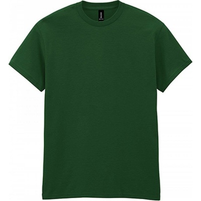 Gildan tričko Heavy cotton lesní zelená