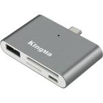 KingMa Четец за карти Type-C Smart Card Reader с OTG функция за мобилен телефон, Macbook, компютър