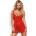 Obsessive Heartina Chemise Red S/M