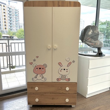 Дейзи Нова БЕБЕШКИ И ДЕТСКИ ГАРДЕРОБ ЛИВИО РОЗОВ СЪНЛИВКО БЯЛ+ДЪБ ВОТАН