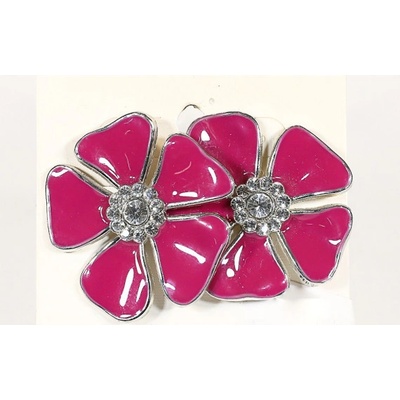 Mondo Italia Náušnice 746 kvet fuchsia