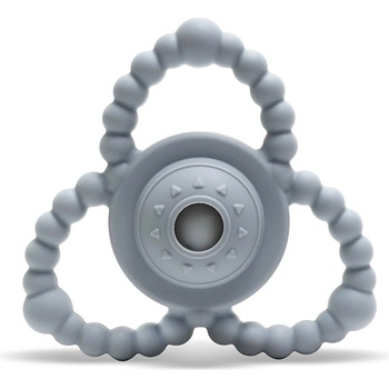 Lorelli Premium СИЛИКОНОВА ГРИЗАЛКА-ДРЪНКАЛКА natural grey (10210840003)