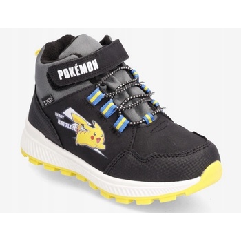 Dětské zimní boty kotníkové boty Pokemon na suchý zip Trapery