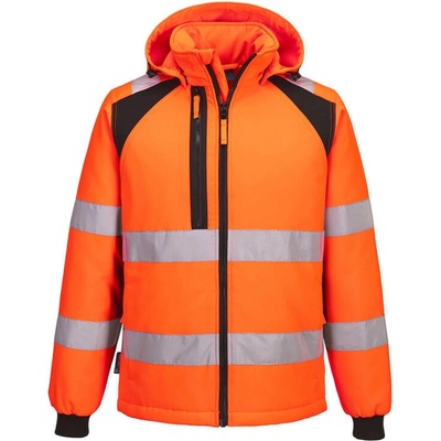 Portwest CD809 WX2 Hi-Vis polstrovaný softshell 2L Orange/Black