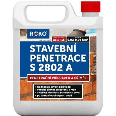 Roko Stavební Penetrace S 2802 A 1:15 5L