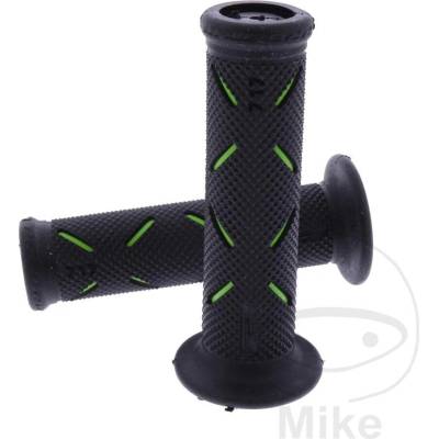 ProGrip gumové rukojeti černé/zelené tloušťka 22 mm. délka 122MM zavřené