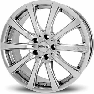 BROCK B21 8x19 5x114.3 ET38 chrome silver