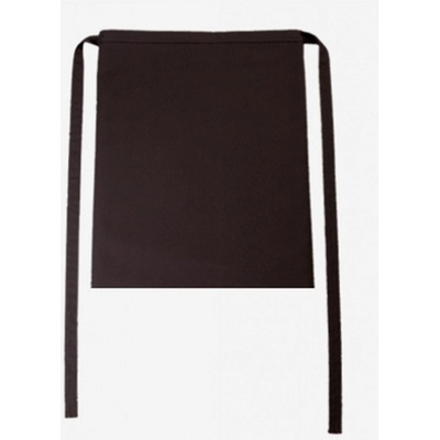 CG Workwear Gastro zástěra Roma odolná proti pomačkání Hnědá CGW123