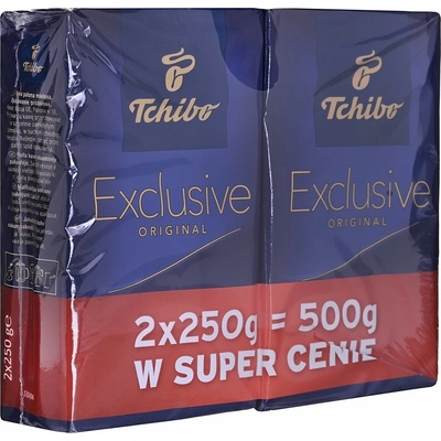 Tchibo Exclusive mletá 2 x 250 g