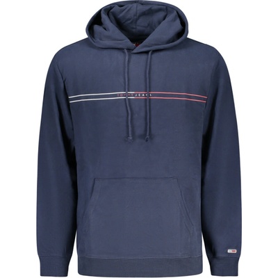 Tommy Hilfiger mikina bez zipsu modrá
