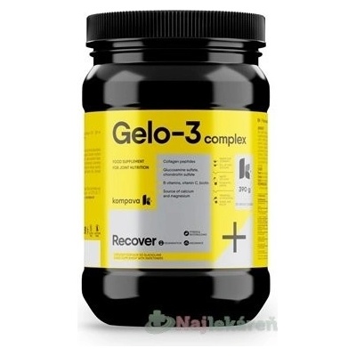 Kompava Vianočná edícia Gelo 3 Complex Kĺbová výživa Pomaranč 390 g