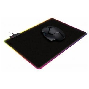 Platinet varr pro-gaming mouse pad mouse pad 250x300x4mm led edge black [44888] - pcmall