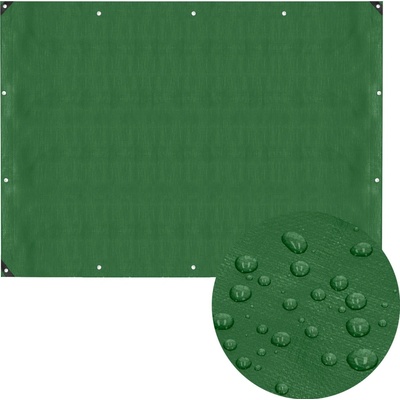 Springros krycí plachta s oky 6 x 9 m 120g PE zelená PROTECT GA2125-XG