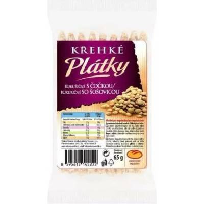 Křehké plátky s čočkou 65 g