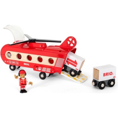 Brio Eisenbahn-Transporthubschrauber