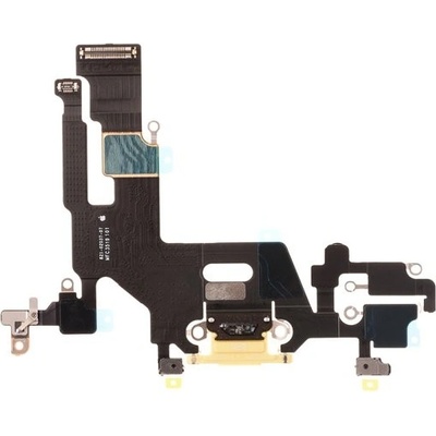 Charging Dock Connector Flex Yellow pro Apple iPhone 11 (Genuine)