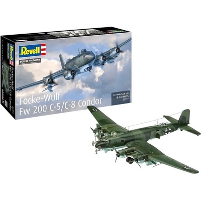 REVELL Plastic ModelKit letadlo 03777 Focke-Wulf Fw 200 C-5/C-8 Condor 1:72