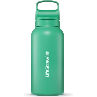 LifeStraw Бутилка с филтър Lifestraw Go Stainless Steel Water bottle - Cactus Green - размер 1 l (533-1384-1411)
