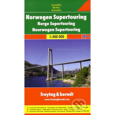 Nórsko · Supertouring Autoatlas NTOUR SP