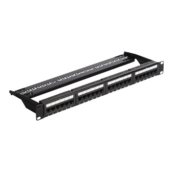 ASYTECH Networking Patch Panel 1U, UTP cat5e, 24 RJ45 порта - ASYTECH Networking ASY-PP-UTP5E-24 (ASY-PP-UTP5E-24)