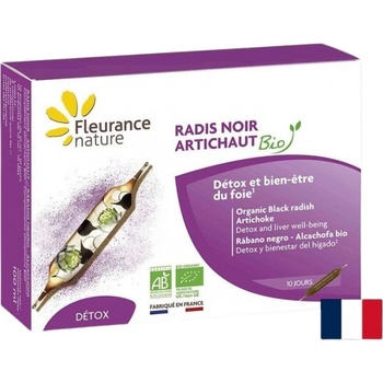 Fleurance Nature Liver and Gallbladder Support - Black Radish + Artichoke Organic | BIO [10 ампули]