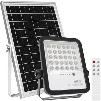 VITO Соларен led прожектор sahara 100w, 5м кабел, ip65, 6000k - vito (3210200)