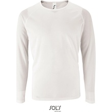 Sol's Collection Tričko Sporty LSL Men white