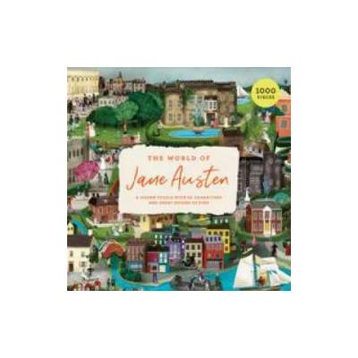 The World of Jane Austen 1000 Piece Puzzle
