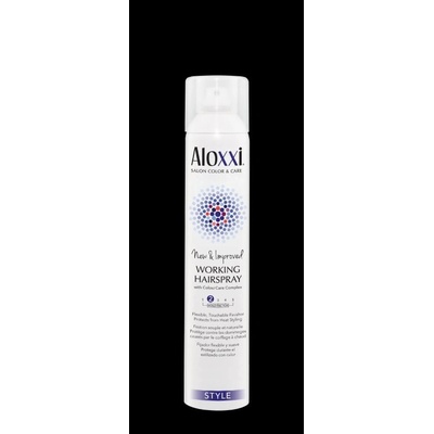 Alloxxi lak na vlasy s tepelnou ochranou (Working Hairspray) 300 ml