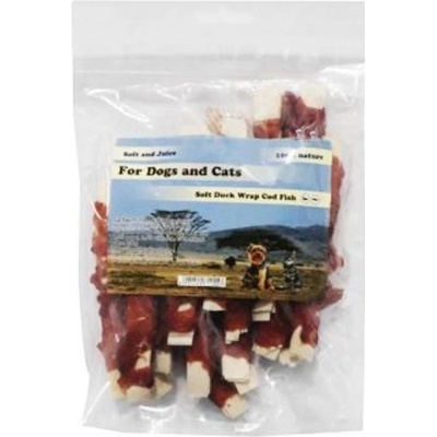 For dogs and cats pamlsok pláty treska + kačka 230 g
