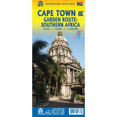 Cape Town & Garden Route: Southern Africa - přehledová mapa